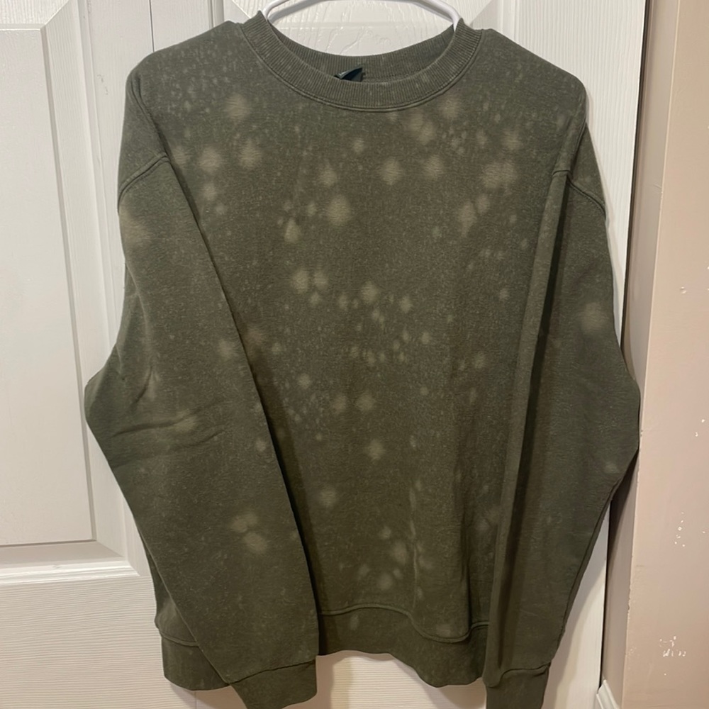 bleached sweatshirt